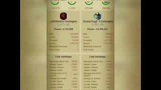 Fights of 1042 Vs 772 in kvk(part1)