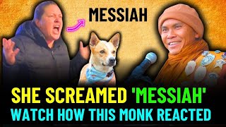 She Screamed 'Messiah' in Panic – The Monk Responded with Absolute Peace