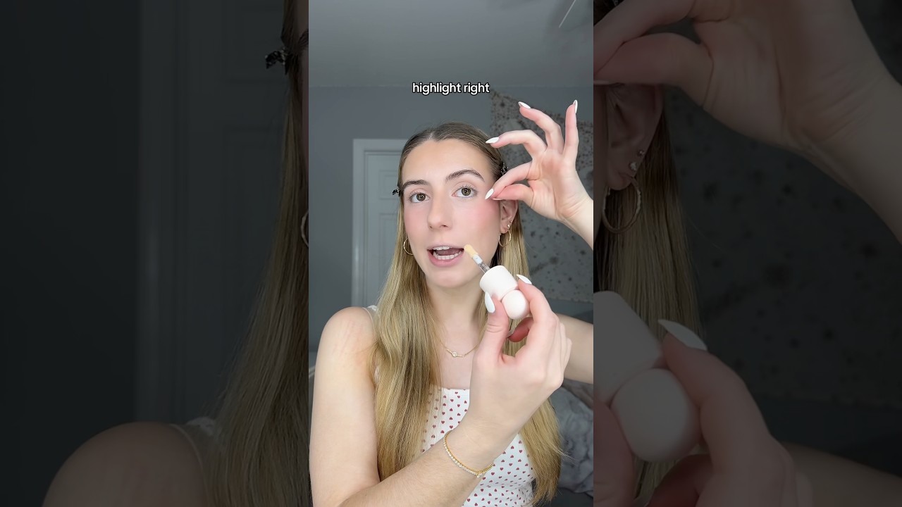 How to use the Rare Beauty Highlighter! Love this makeup tutorial😊 