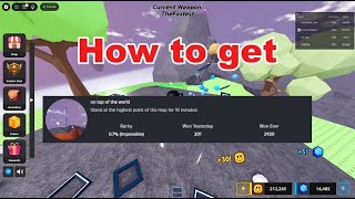 How to get "on top of the world badge" in Blades and Buffoonery!