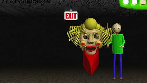 I beat Mrs. Pomp Helps Baldi!      #baldi #baldisbasics #baldisbasicsmod #baldimods #baldisbasicmod