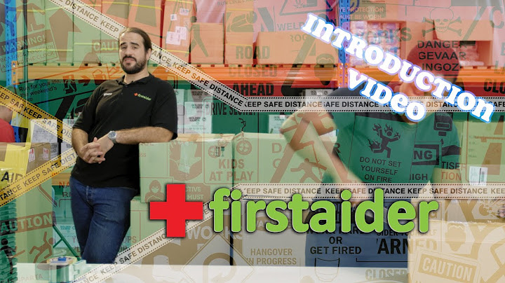 Firstaider Introduction Video | Your 1-Stop Safety Shop