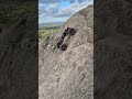 SCX24 based Custom Crawler - Local Rocks (the Cloud nr Congleton) Very Windy and cold