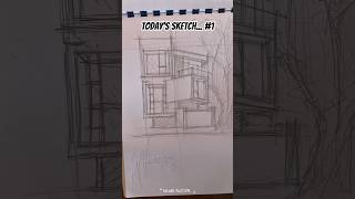 Today's sketch ❤️✍🏼#SKH_1 #architecture #sketch #sketchuptutorials #archit #tutorial