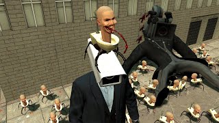 New Skibidi Toilet Controller-Crabs Vs Cameraman Bosses In Garrys Mod