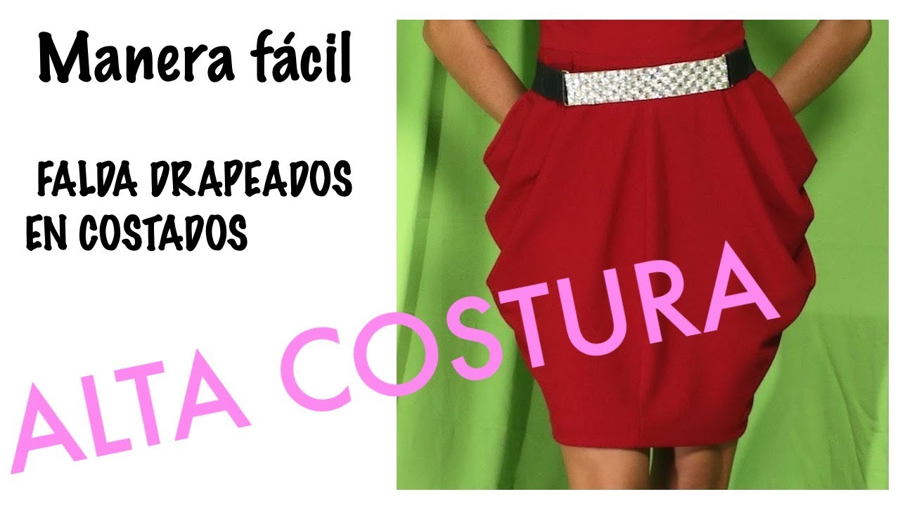 FALDA DRAPEADA (TRAZADO Y PRUEBA)