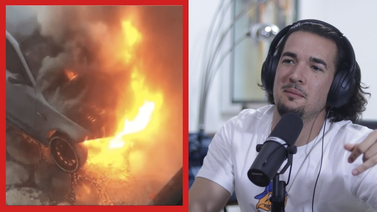 JUCA SE ABRE SOBRE EL INCENDIO DE SU COCHE