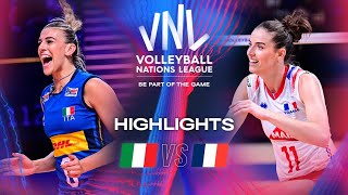 Points Scored By Italy 🇮🇹 🆚 🇫🇷 France | Week 2 | Women's VNL 2024