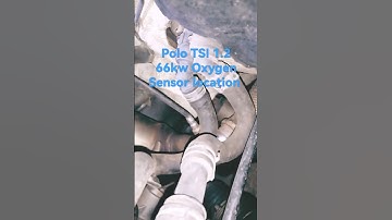 Location of Polo TSI 1.2  Oxygen Sensor O2 Sensor #shorts