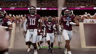 Texas A&M Football Entrance in EA College Football 27 | The 12th Man Comes Alive!