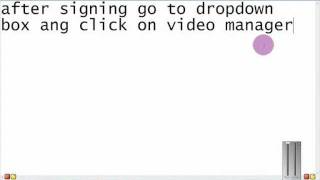Delete A Video On Youtube.avi