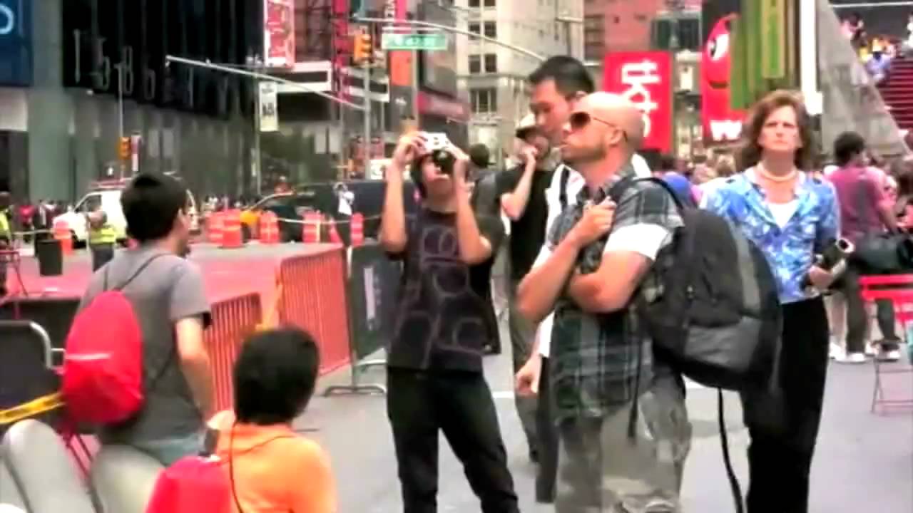 pranks to do on your mom Farting In Times Square
