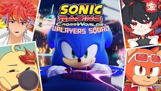 SONIC RACING: CROSSWORLDS - VPLAYERS SQUAD ft. Sena Redo, Bebek Chonky, Wancin Chonky