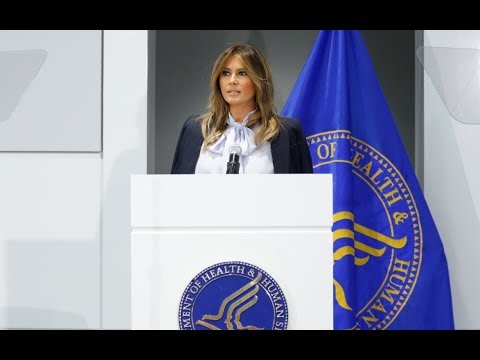 News Wrap: Melania Trump urges tech companies to promote good online behavior