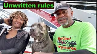 Unwritten Rules in the RV Park/Resort.
