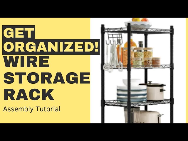 Super Easy DIY Tote Storage Rack
