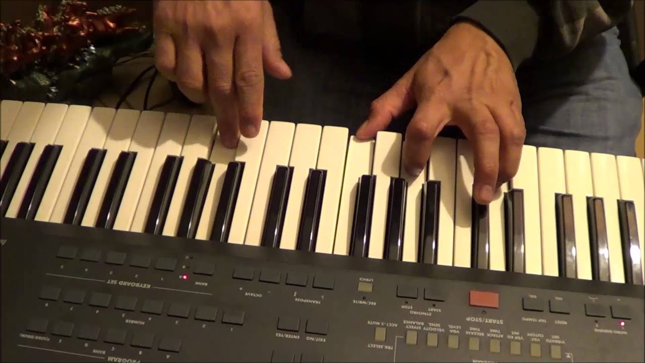 La malagueña salerosa en el piano