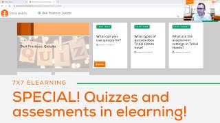 7x7 eLearning - Quizzes and assessments in online training!