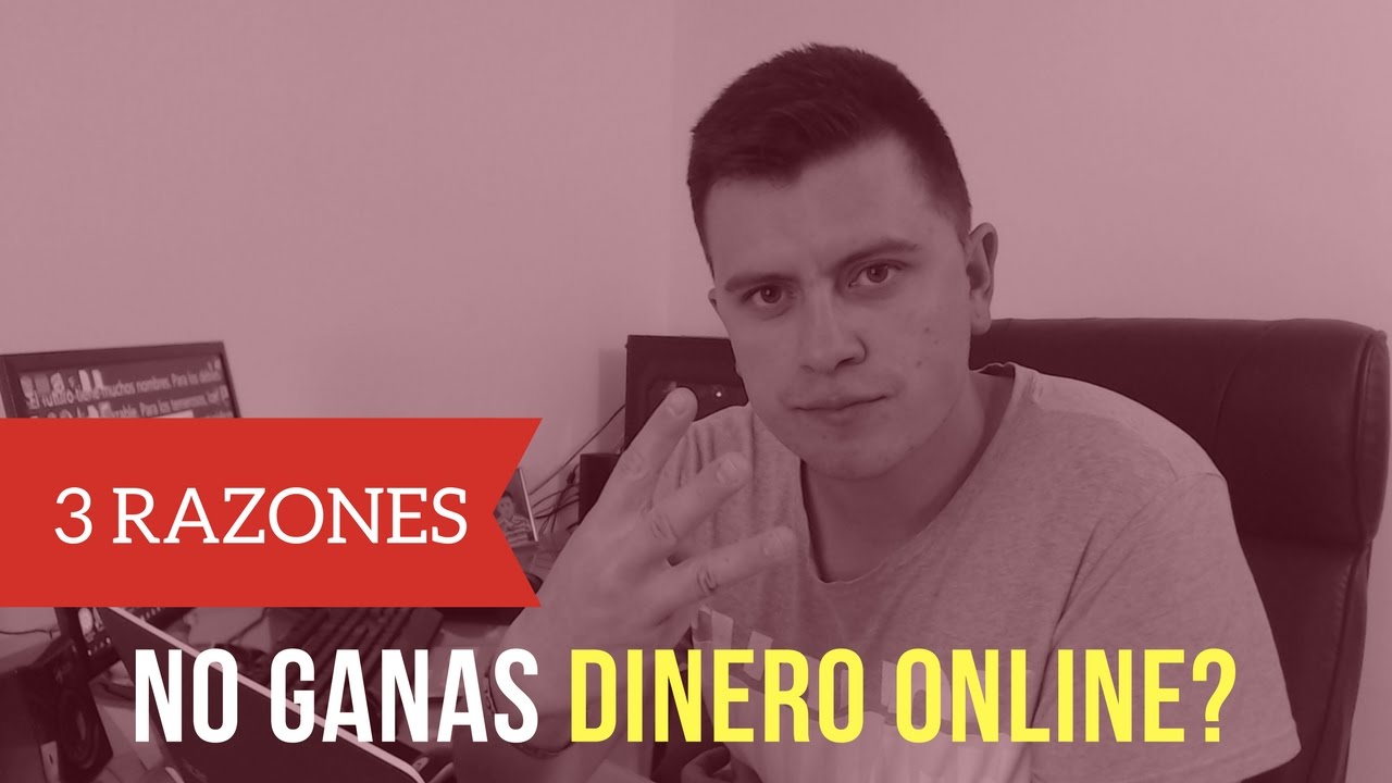 3 Razones Por Las Que No Ganas Dinero Online | Francisco Bustos - YouTube