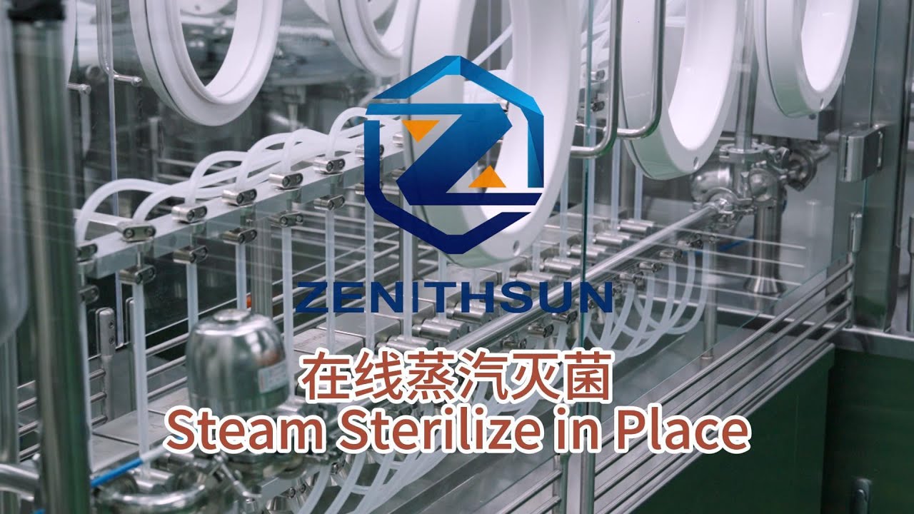 Steam SIP in Motion Pump-Free-Filling-System