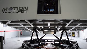 MOTIONFORSIMULATORS.COM - XPLORER 6L - 6DOF B737 flight simulator