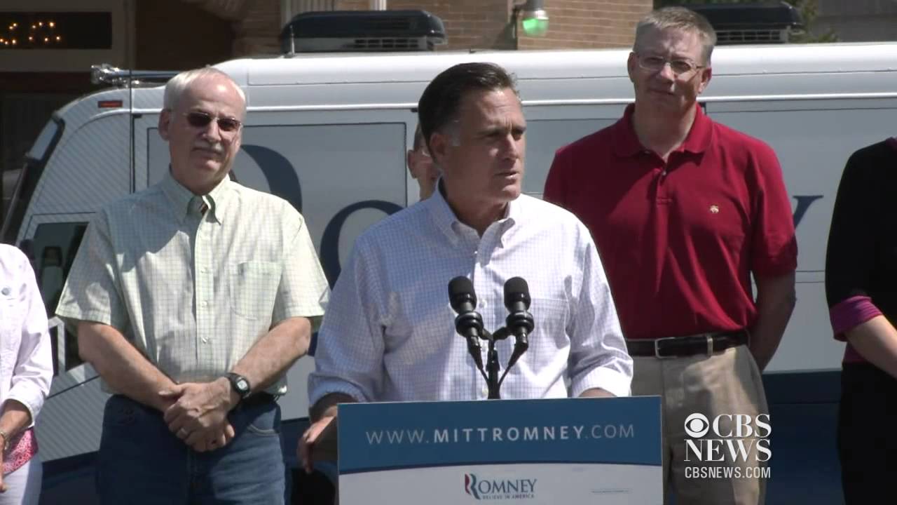 Romney: Obama "private sector fine" line to go down in history