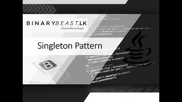Singleton in Sinhala (Java Design Patterns)
