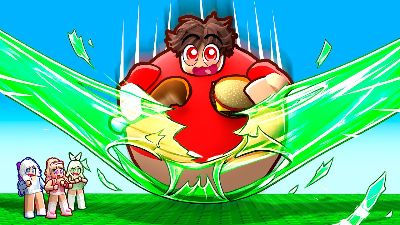 ROBLOX GET FAT TO BREAK TAPE…
