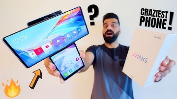 LG Wing Unboxing & First Look - My Craziest Smartphone Ever🔥🔥🔥