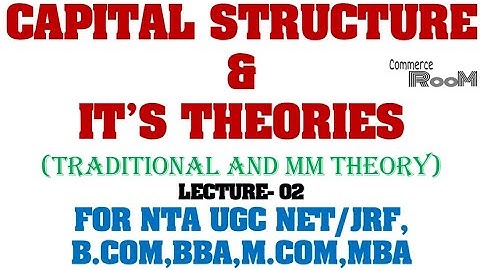 Modigliani and Miller Approach &  Traditional Approach of Capital Structure||Learn with PriyaDhamija