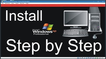How to Install Windows XP from a USB Flash Drive | by Jetbrain youtube Channel