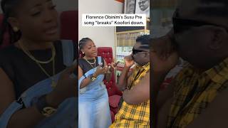 Florence Obinim’s Susu Pre song “breaks” Koofori down