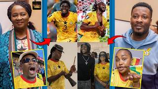 GHANA DID IT AGAIN! Watch How Celebrities Worldwide Go CRAZY Celebrating Ghana's Win Against Panama