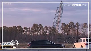 Iconic Six Flags roller coaster Kingda Ka imploded after retirement