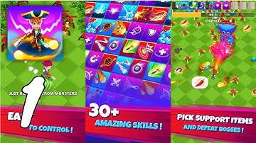 Monster Survival - Run & Skill Gameplay Walkthrough #1 (Android, IOS)