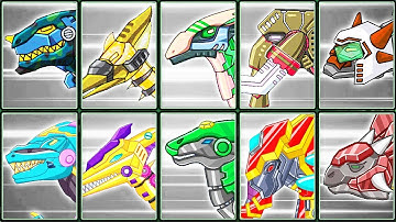 Dino Robot Corps + Steel Dinosaurs #2 | Eftsei Gaming