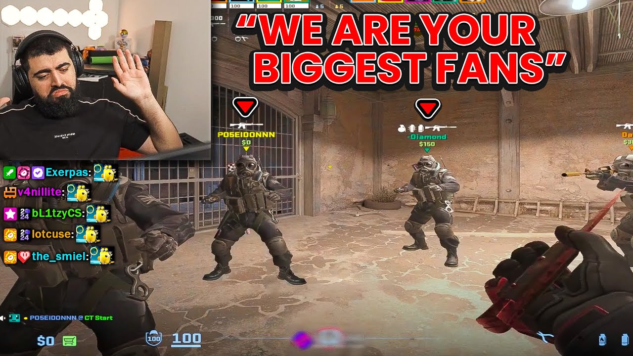 MY BIGGEST FANS ENDED UP ON MY TEAM…