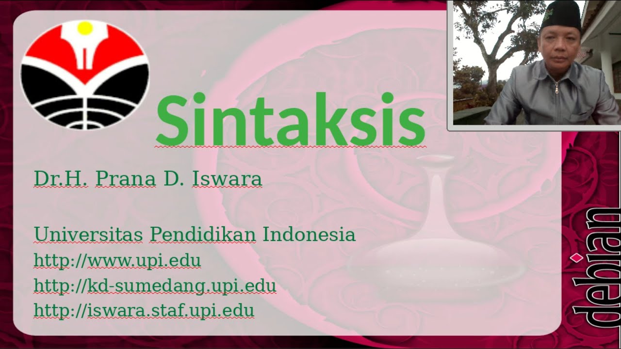 Apa itu sintaksis? Kalimat bahasa Indonesia YouTube