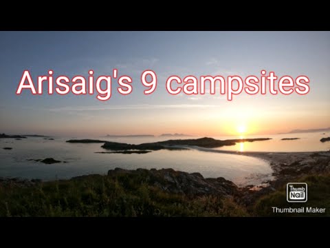 Campsites at Arisaig