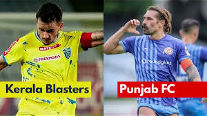 PUNJAB FC VS KERALA BLASTERS