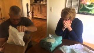 Baby Announcement, Funny First Time Grammy Reaction