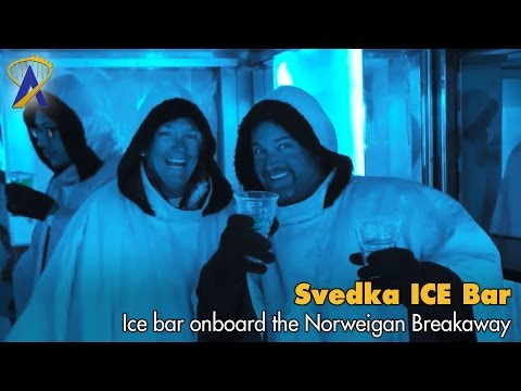 Svedka ICE Bar onboard Norwegian Breakaway