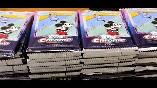 Topps Chrome Disney 2026 4x Mega Box Opening and Review