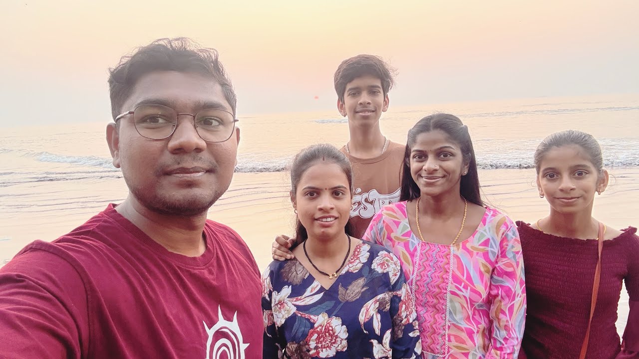  Mana tai aani bhavji la gheun velankanni Beach ver gelo 🏖️ part-1 