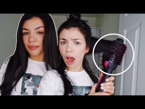 Videorecension av Revlon One-Step Volumizer: REVLON ONE-STEP HAIR DRYER & VOLUMIZER | DOES IT WORK??