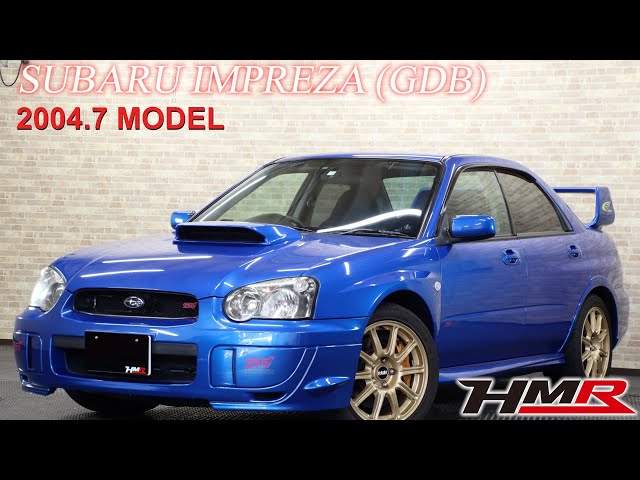 スバルインプレッサWRX STI GDB2004 ZERO/SPORTS CZS 2004 Subaru Impreza WRX 2 0 WRX STI 4WD Optional BBS 17 inch