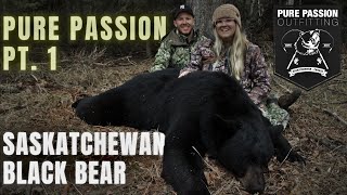 SHE ARROWED A HUGE BEAR! | Saskatchewan Black Bears