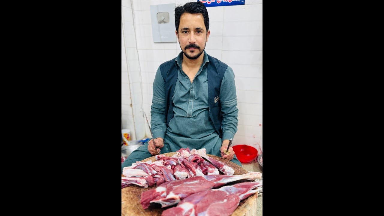 Professional Mutton Cutting | Bakra Cutting Full Tutorial | Malik Ali ...