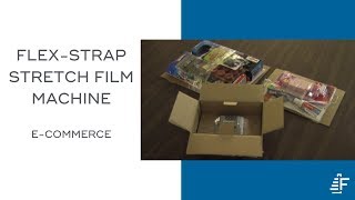 Efficiently Bundle mail Order with Felins Flex Strap Stretch Film banding Machine