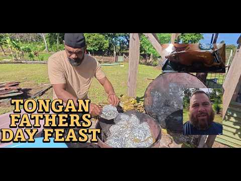 Tongan Father’s Day Feast! 🐷 Catching Piglets for Sale & Massive Umu Cooking